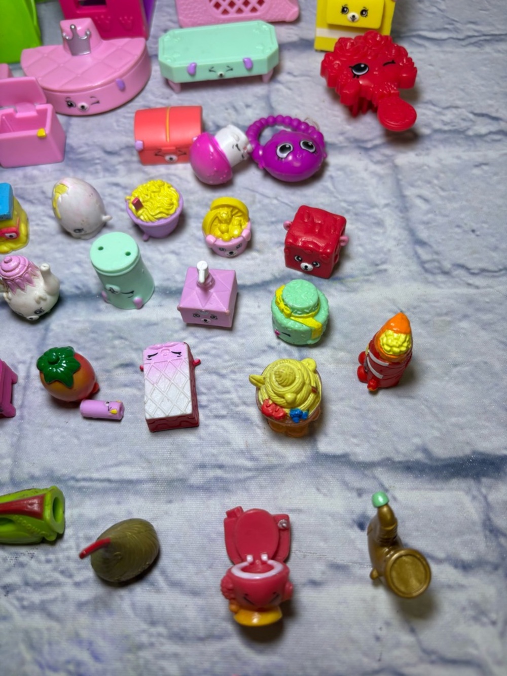 Shopkins 54 Piece Collectible Mixed Series Mini Food Toys Bundle Lot - Picture 5 of 15
